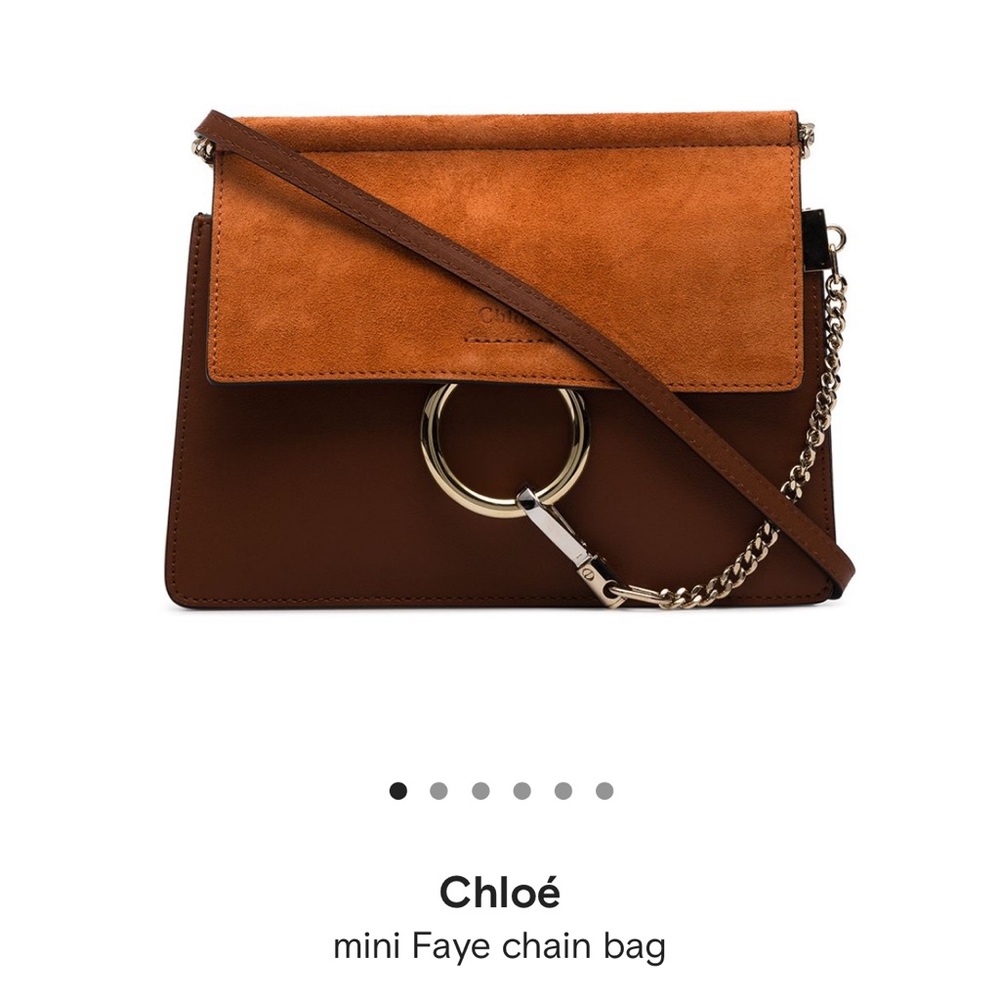 Chloe mini Faye chain bag

Used. Good condition w dust bag